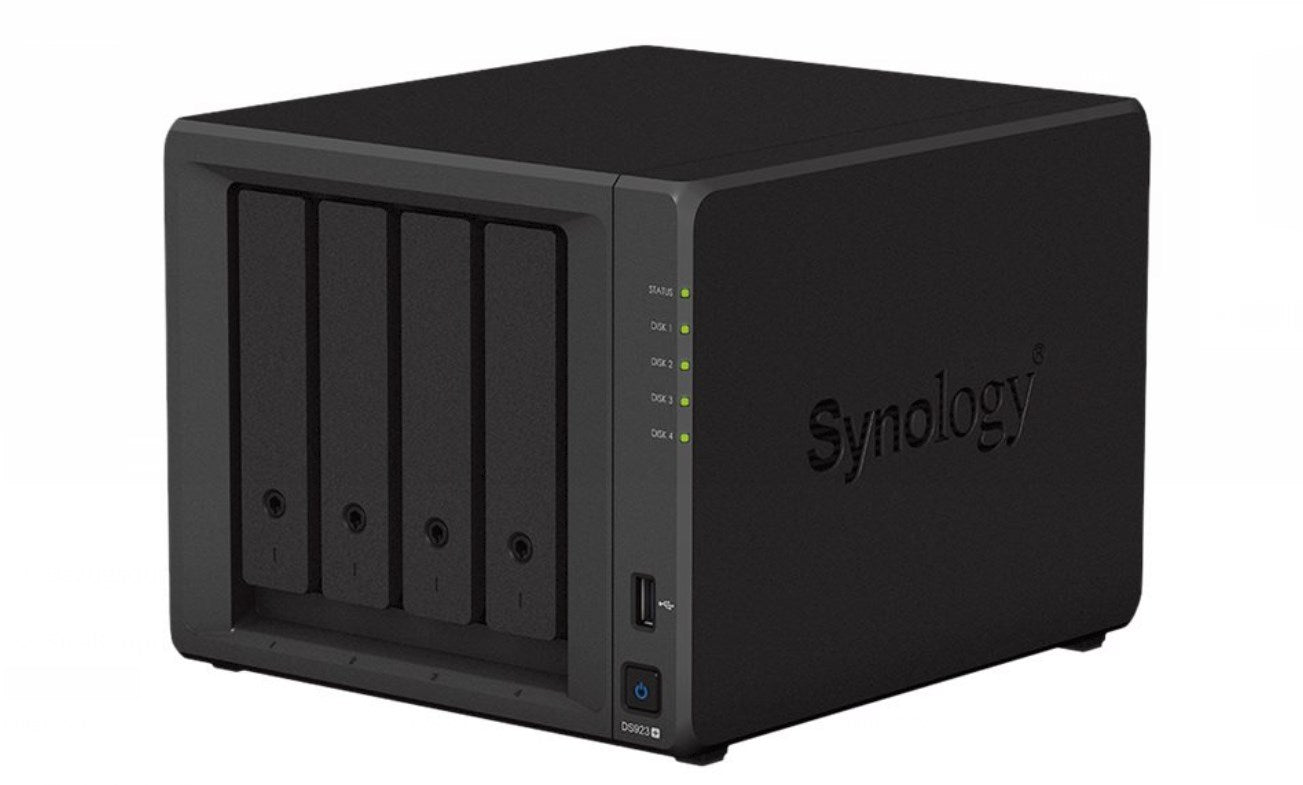 Synology Disk Station DS923+ - NAS-Server - 4 Schächte Synology Disk Station DS923+ - NAS-Server - 4 Schächte